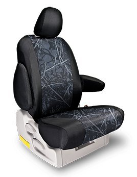 ShearComfort Custom Moon Shine Seat Covers for Honda Ridgeline (2017-2018) Front Seat Set, Harvest Moon Camo Sport for Buckets w/ Adjustable Headrests