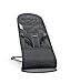 BabyBjörn Bouncer Bliss, Anthracite, Mesh | 2-in-1 Adjustable Baby Bouncer Seat and Toddler Chair, Newborn to Toddler (8-29 lbs), 4 positions, Lightweight & Portable