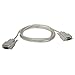 C2G 02711 DB9 M/F Serial RS232 Extension Cable, Beige (6 Feet, 1.82 Meters)