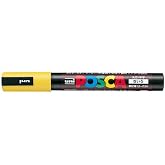 Uni Posca Aqueous character in PC-5M Yellow