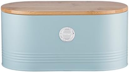 TyphoonLiving Bread Bin Blue