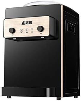 CHANG XU DONG SHOP Hot and Cold Countertop Water Dispenser Top Loading Small Freestanding Water Cooler Dispenser for Work Home Office Use, Black