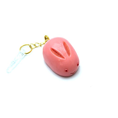 YURAPLUG Earphone Jack Accessory (Rabbit Manju Pink)