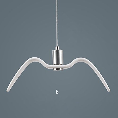 NYDZ Seagull Chandelier Nordic Postmodern Simple Creative Resin Ceiling Lamp Bar Restaurant Restaurant Apparel Shop Single Iron Rope Pendant Lamp