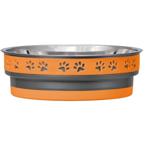Loving Pets Corsa Dog Bowls- Stainless Steel Dog & Cat Bowls - Spill Proof Dog…
