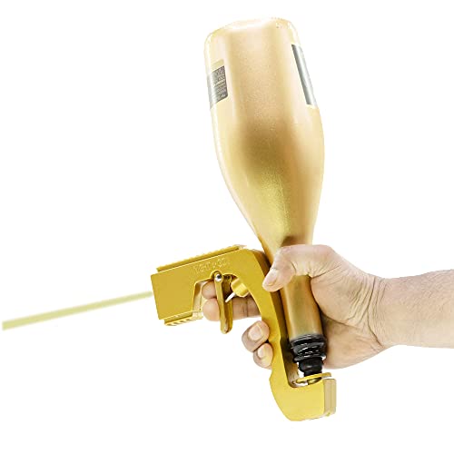 HomeWidget Champagne Gun Shooter Gold Metal Beer Bottle Sprayer