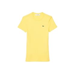 Lacoste Womens Crew Neck Short Sleeve Slim Fit