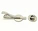 Jehovah's Witness JW.Org Gift-Jw.org Necktie Clip and Lapel Pin Set with JW.ORG Logo Gift Box-Round-Silver