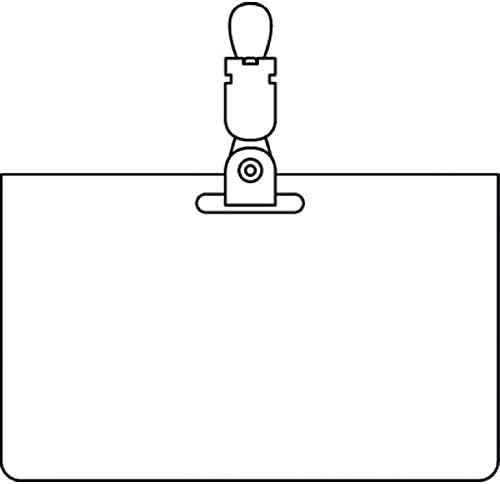 Announce Security Pass Holder 60X90 Pk25, White - Image 3