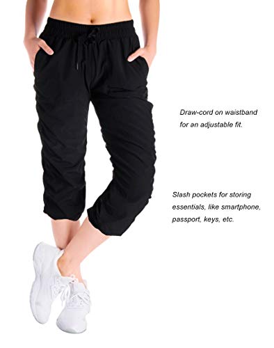 image for Yogipace Women's UPF 50+ Water Resistant Dance Studio Lightweight Quic