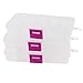Uxcell a15051900ux0002 3pcs 125 x 65 x 20mm 10 Grid Electronic Component Parts Kits Plastic Storage Box Case (Pack of 3)