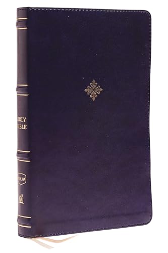 NKJV, Thinline Bible, Leathersoft, Navy, Thumb Indexed, Red Letter, Comfort Print: Holy Bible, New King James Version