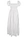 Anna-Kaci Women’s Boho-Chic Off-Shoulder Lace Maxi Dress with Smocked Detailing