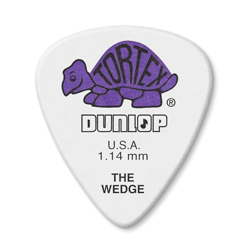 JIM DUNLOP Plektrum Tortex Wedge 1,14mm 72 Stück