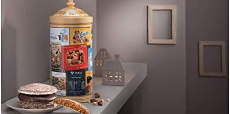 Lebkuchen Schmidt Vintage Style Advertising Tin filled with Nuremberg Lebkuchen Gingerbread