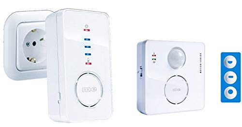 Funk Durchgangsmelder Set mit Bewegungsmelder und mobilem Empfänger