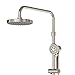 Lanikai Rain Shower Head with Handheld Spray Combo - 1028-BN, Brushed Nickel - 8