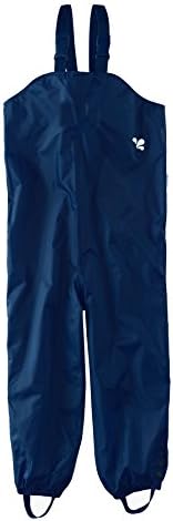 Childrens Waterproof Bib Overalls - Navy Protective kids overalls rainwear Snow