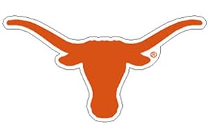 STOCKDALE Texas Longhorns Ncaa Precision Cut Magnet