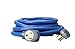 Southwire 19178806 8/3 Heavy-Duty STW 40-Amp/250-Volt Nema 6-50 Blue Welder Extension Cord, 25- Feet, 8-Gauge, STW jacket for Superior Performance, Rated at 40 Amps, 250 Volts and 10,000 Watts primary