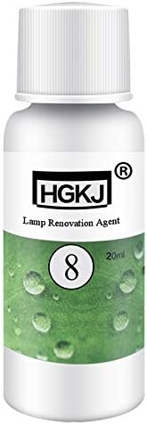 YINGBO HGKJ-8-20ML Car Polishing Repair Kit Headlights Agent Bright White Headlight Repair Lamp Renovation,Lamp Refurbishment Agent