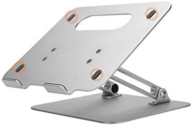 InvocBL Aluminum Alloy Laptop Desktop Stand Holder Adjustable Height