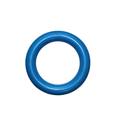 Stock Show 3.5" Dog Flying Ring Dog Natural Rubber Frisbee Pet Dog Flying Disc Non-Toxic Dog Chew Toy Fitness Training Ring for Medium Large Dogs Best for Tug War, Throw, Catch, Fetch Plays