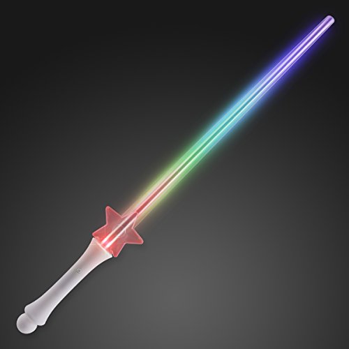 Light Up Star Power Saber with Color Changing LED Lights