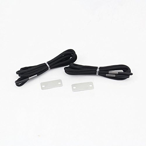 SEXOX Survival Hiking Boot Laces - Wilderness Survival Emergency Fire Starter Laces（2 pieces） with Smoothed Steel Striker Tools