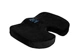 HOKEKI Seat Cushion Memory Foam Coccyx Cushion Designed for Back, Hip, and Tailbone Pain - for Office Chair,Car Seat, Wheelchair