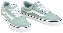 Vans Brooklyn Girls' Trainers, Suede Canvas Iceberg