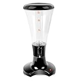 Super buy 3L Plastic with LED Shinning Lights Tabletop Beer Tower Beverage Dispenser