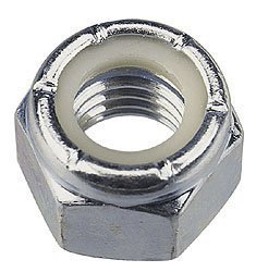 Stainless Nylon Insert Lock Nuts 1/4 