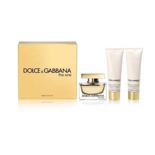 Dolce & Gabbana The One Eau de Parfum Spray 75 ml/Body Lotion 50 ml/Dusche Gel 50 ml