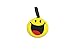 Finex 4 Pcs Set Emoji Smiley Face Smiling Silicone Travel Luggage Baggage Identification Labels ID Tag for Bag Suitcase Plane Cruise Ships with Belt Strap