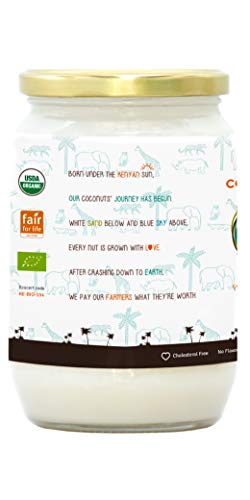 Kentaste Organic Virgin Coconut Oil Unrefined, Pure Cold Pressed FAIR TRADE FROM KENYA - Use for Cooking, and as Base… - Image 6