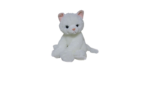 white cat toys