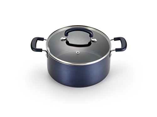 image for T-fal B129SC Color Luxe Hard Titanium Nonstick Thermo-Spot Dishwasher 