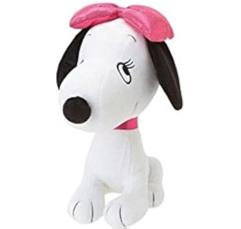 belle snoopy stuffed animal