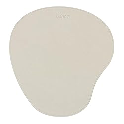 Londo Leather Oval Mousepad with Wrist Rest
