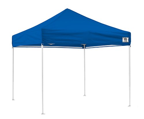 Impact Canopy 10' x 10' Pop-Up Canopy Tent, Mesh Sidewalls, Screen Room, Gazebo Enclosure, Steel Frame, Royal Blue - Thumbnail 7