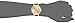 Geneva Women's GV/1012CHBN Gold-Tone and Brown Strap Watch