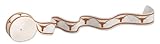 Creative Converting Texas Longhorns Crepe Paper Streamer Roll, 30-Feet