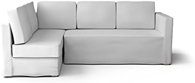 Comfort Works Custom Made SLIPCOVERS for Fagelbo Loose Fit Chaise Left White