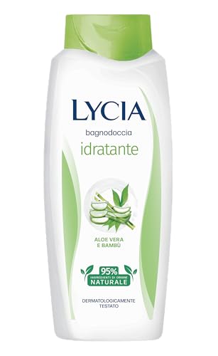 Lycia - Savon hydratant, avec extrait naturel d'aloe et de bambou, parfum fleuri, 750 ml
