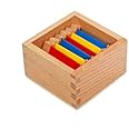 Adena Montessori Color Tablets(1st Box) Materials Color Recognition and Sorting Toys Early Childhood Cognitive Development Toys