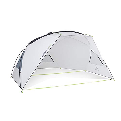 Naturehike 3-4 Person Camping Awning Tent UPF40+ Sun Protection UV Protection Canopy Outdoor Rainproof Sunshade Beach Tarp Lightweight Sun Shelter