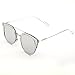 GAMT Desginer Vintage Sunglasses Retro Full-rim Metal Frame Round Lens Fashion Style Sliver