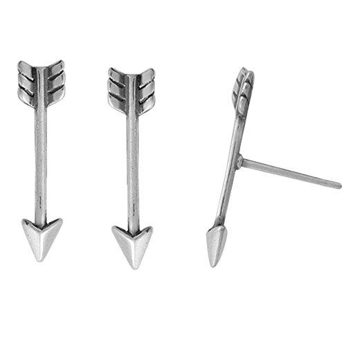 Boma Sterling Silver Arrow Stud Earrings