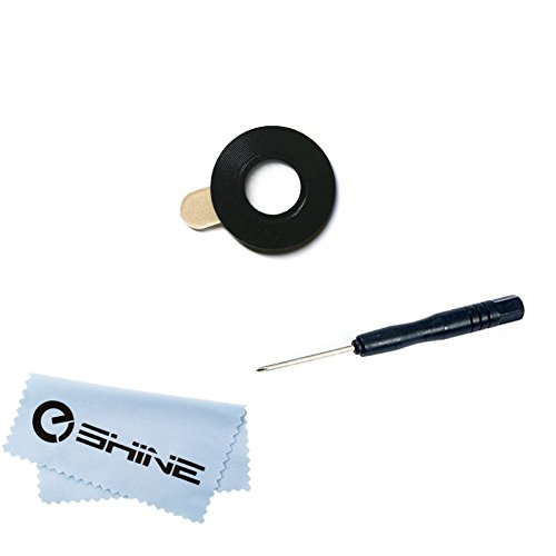 EShine® Back Rear Camera Lens Cover Ring Replacement + Adhesive + Screwdriver for LG G3 Fits D850 (AT&T), D851 (T-Mobile), LS990 (Sprint), VS985 (Verizon), US990(U.S. Cellular), AS985, D852, D855 + Screwdriver + EShine Cloth (Black) EShine® Back Rear Camera Lens Cover Ring Replacement + Adhesive + Screwdriver for LG G3 Fits D850 (AT&T), D851 (T-Mobile), LS990 (Sprint), VS985 (Verizon), US990(U.S. Cellular), AS985, D852, D855 + Screwdriver + EShine Cloth (Black)